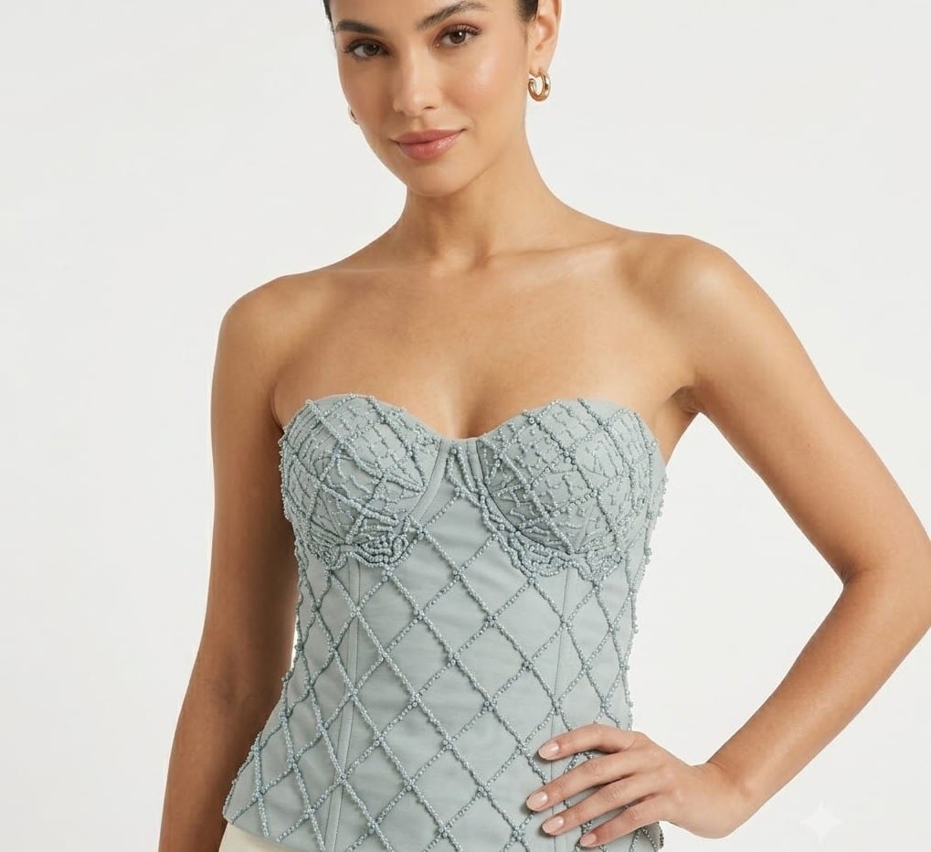 Top de mujer ajustado con cremallera estilo coreano